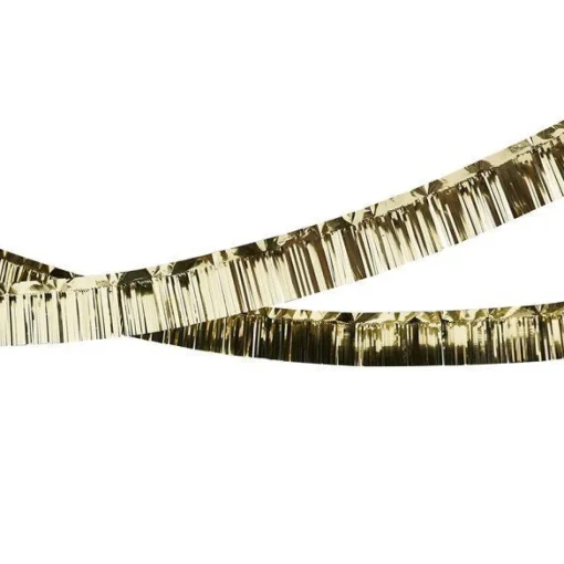 Gold Foil Fringed Garland - 5M