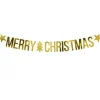 Gold Merry Christmas Banner - 1.5M