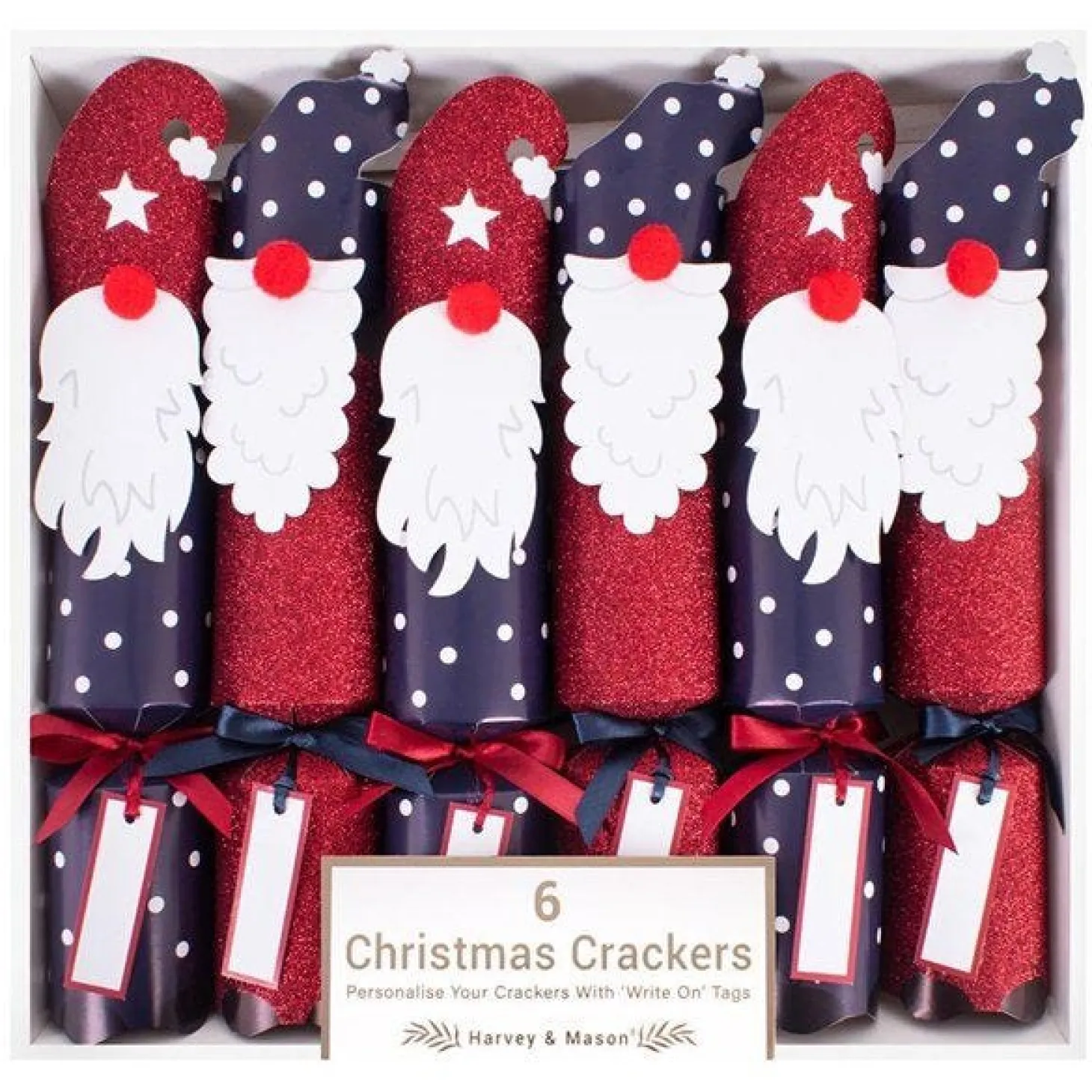 Gonk Premium Crackers & Name Tags (6Pk)