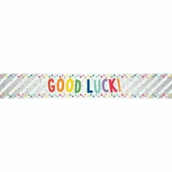 Good Luck Foil Banner