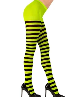 Green & Black Tights - Adult Plus Size