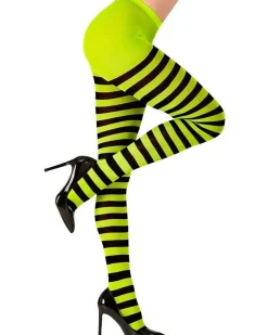 Green & Black Tights - Adult Plus Size