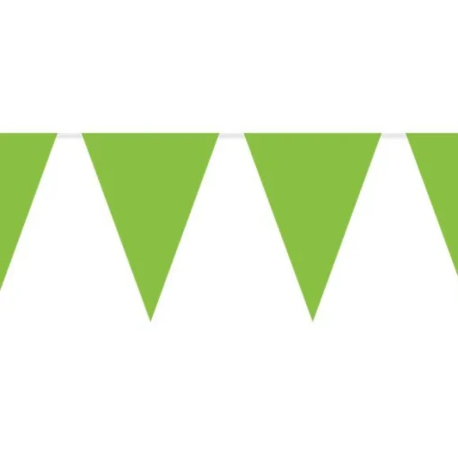 Green Plastic Bunting - 10M