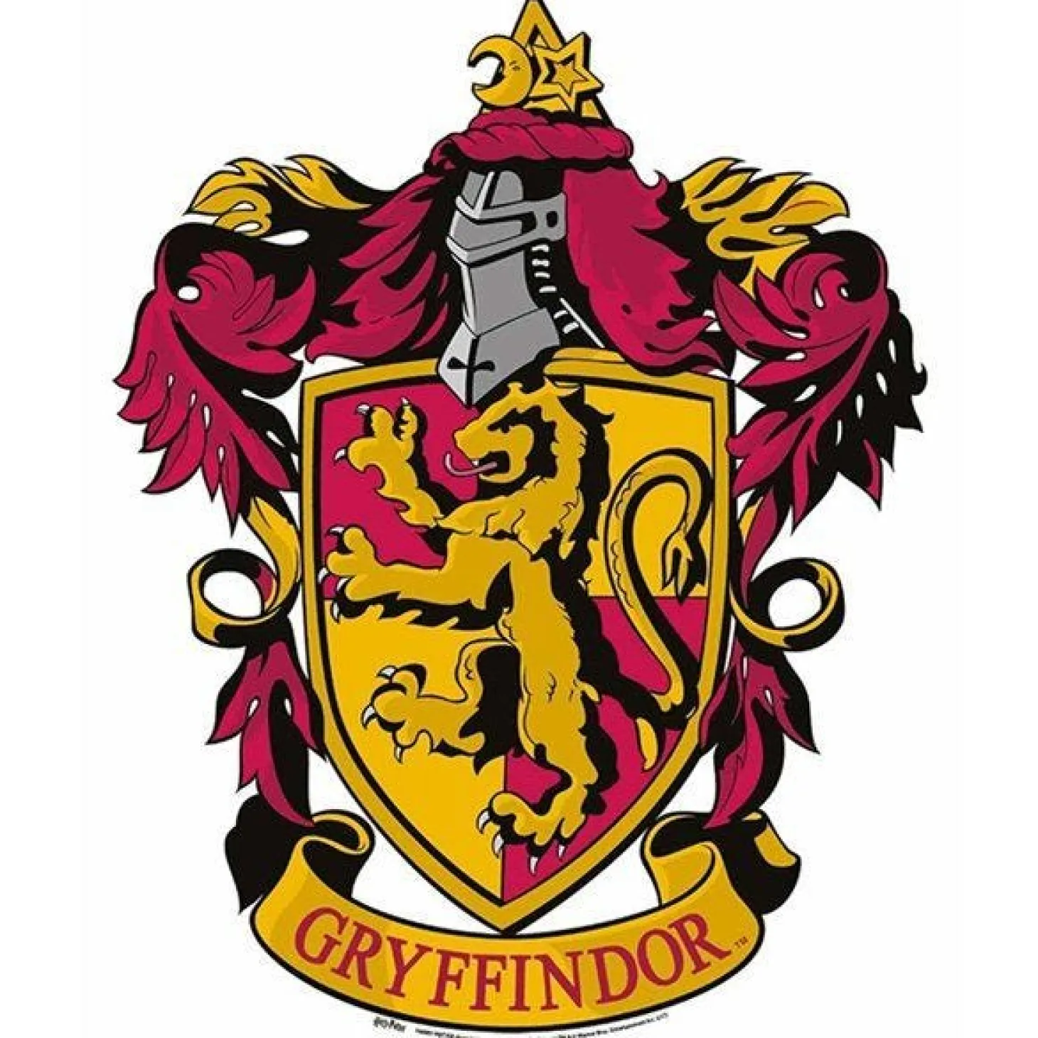 Gryffindor Wall Emblem Harry Potter Cardboard Cutout - 61Cm X 48Cm