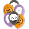 Hallo-Ween Friends Balloons - 9" Latex (6Pk)