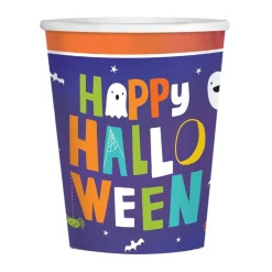 Hallo-Ween Friends Cups - 250Ml (8Pk)