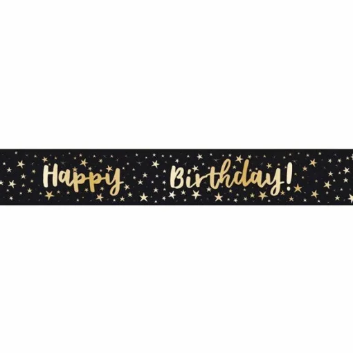 Happy Birthday Add An Age Foil Banner