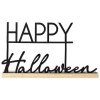 Happy Halloween Metal Decoration