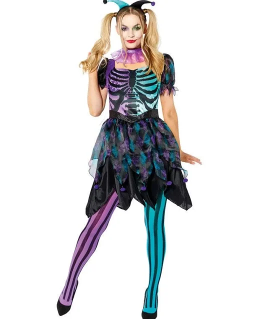 Haunted Harlequin - Adult Costume