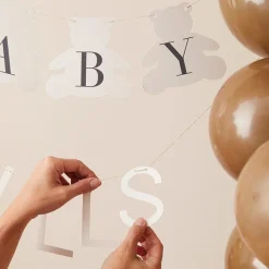 Hello Baby Bear Customisable Bunting