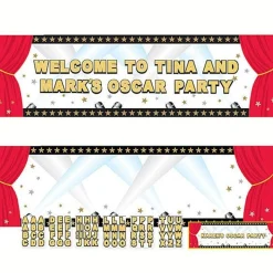 Hollywood Giant Sign Banner - 1.65M