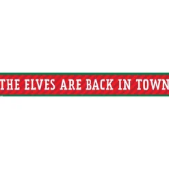 I'M Back Elf Christmas Paper Banners - 1M (3Pk)
