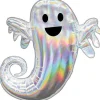 Iridescent Ghost Supershape Balloon - 25" X 28" Foil