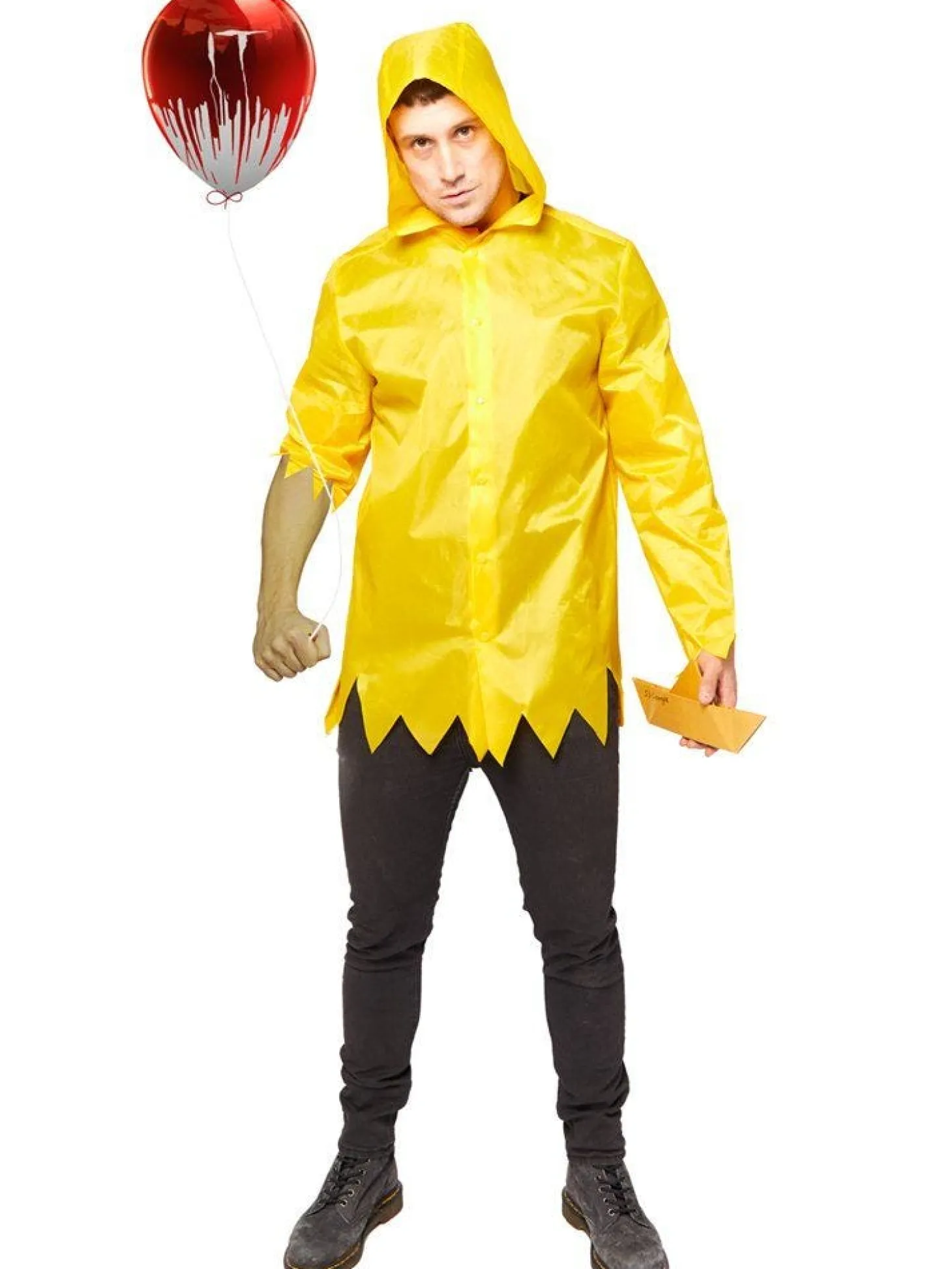 It Georgie Raincoat - Adult Costume