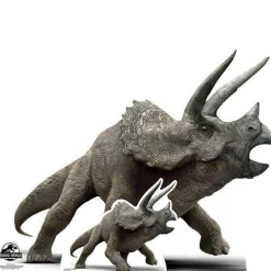 Jurassic World Triceratops Dinosaur Cardboard Cutout - 120Cm X 96Cm