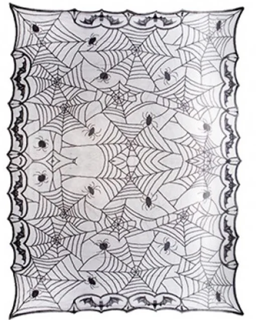 Lace Spiderweb Tablecloth - 120Cm X 160Cm