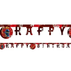 Lego Ninjago 'Happy Birthday' Paper Banner - 2M