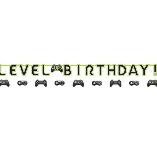 Level Up Letter Banner
