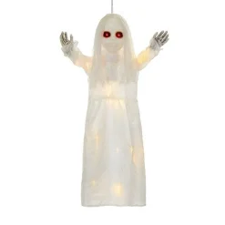 Light Up Hanging Girl Ghost - 90Cm