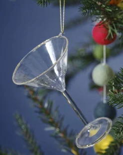 Martini Glass Tree Decoration