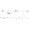 Mermaid Iridescent Shell Garland - 1.65M