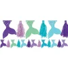 Mermaid Wishes Glitter Tassel Garland - 3M