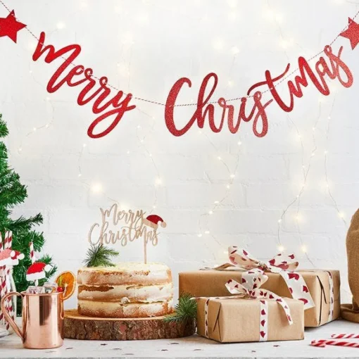 Merry Christmas Bunting - 2M