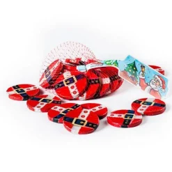 Milk Chocolate Santa Coins - 100G