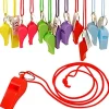 Multi-Colour Whistles - 12 Pack (12Pk)