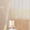Neutral Ombre Tissue Paper Disc Party Backdrop - 1.8M