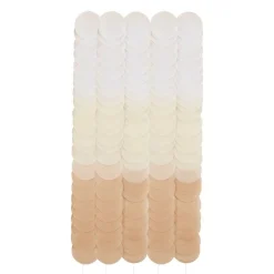 Neutral Ombre Tissue Paper Disc Party Backdrop - 1.8M