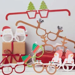 Novelty Christmas Glasses (8Pk)