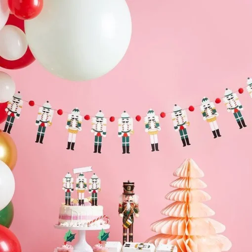 Nutcracker Pom Pom Garland - 2M