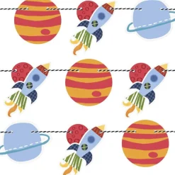 Outer Space Paper Banner - 1.5M