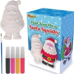 Paint Your Own Santa Squishy - 15Cm