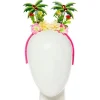 Palm Tree & Flower Headband