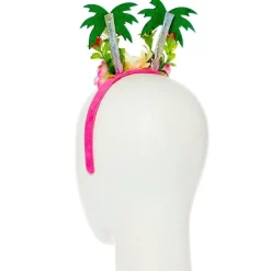 Palm Tree & Flower Headband
