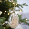 Pampas Bauble Tree Decorations - 14Cm (2Pk)
