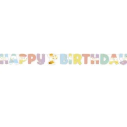 Pastel Rainbow Happy 1St Birthday Banner - 1.8M