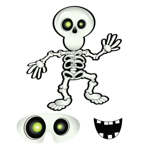 Pin The Smile On The Skeleton
