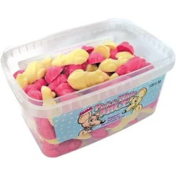 Pink & White Mice X120