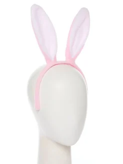 Pink Bunny Ears Headband