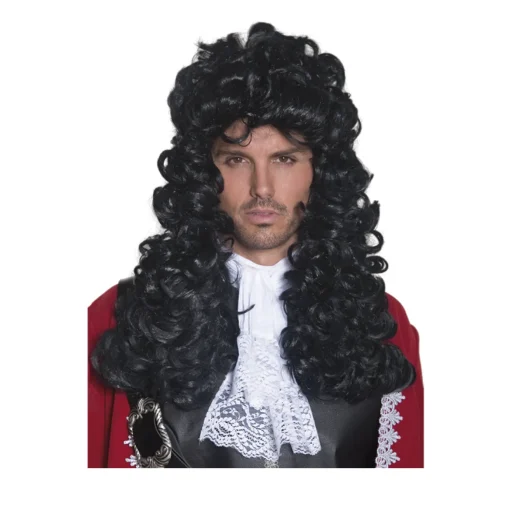 Pirate Captain Black Wig