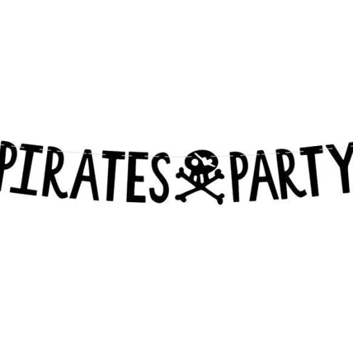 Pirate Happy Birthday Letter Banner - 1M