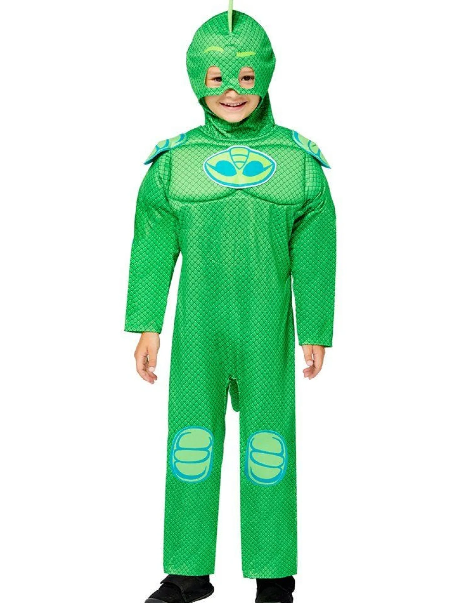 Pj Masks Gekko Muscle Chest - Child Costume