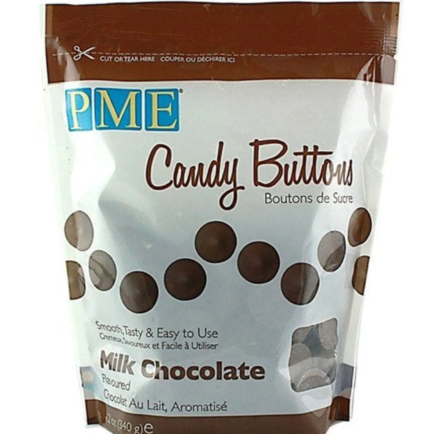 Pme Candy Buttons - Milk Chocolate Flavour