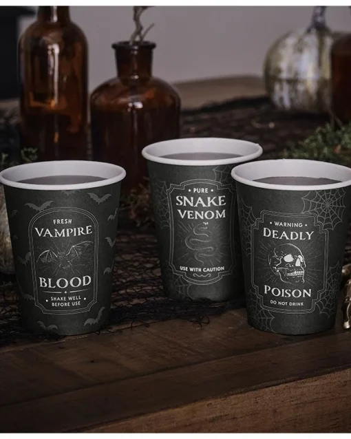 Potion Labels Paper Cups (8Pk)