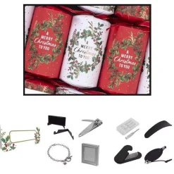 Premium Crackers And Place Cards - 32Cm (8Pk)