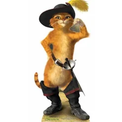 Puss In Boots Cardboard Cutout - 91Cm X 43Cm