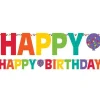 Rainbow 'Happy Birthday' Large Paper Banner - 3.2M